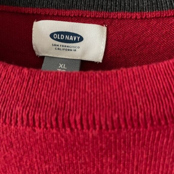 Men Old Navy Crew Neck Rd Sweater NWT Size XL - Picture 3 of 7